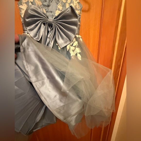 Flower Girl Dress for Wedding Lace Applique Tulle THIS LISTING IS 2 Dresses! - Picture 9 of 12